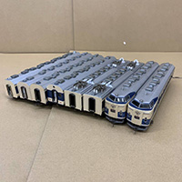 カツミ HOゲージ 寝台特急電車 581系 8輌 モーター車含む